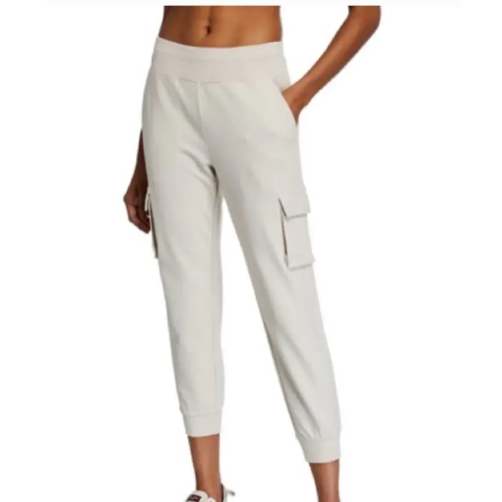 ALO Yoga High Rise Cargo Sweat Pant Cuffed Jogger 7/8 Size XS Womens